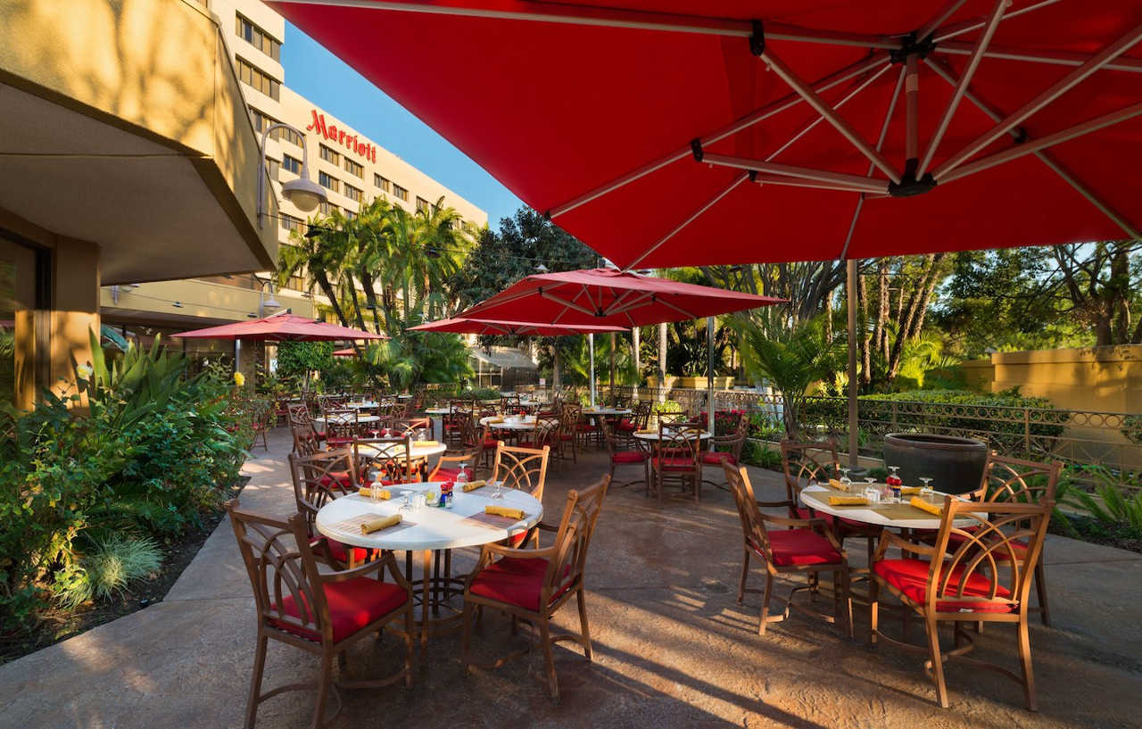 Long Beach Marriott Buitenkant foto